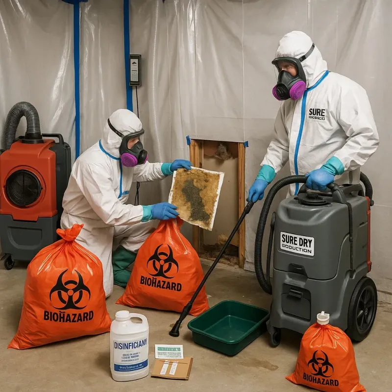 Contaminated Water Handling Protocols process in Tamaqua, PA