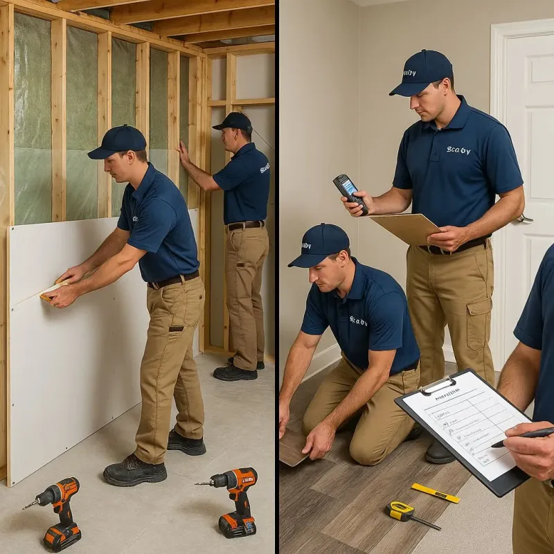 Repairs and Reconstruction process in Tamaqua, PA